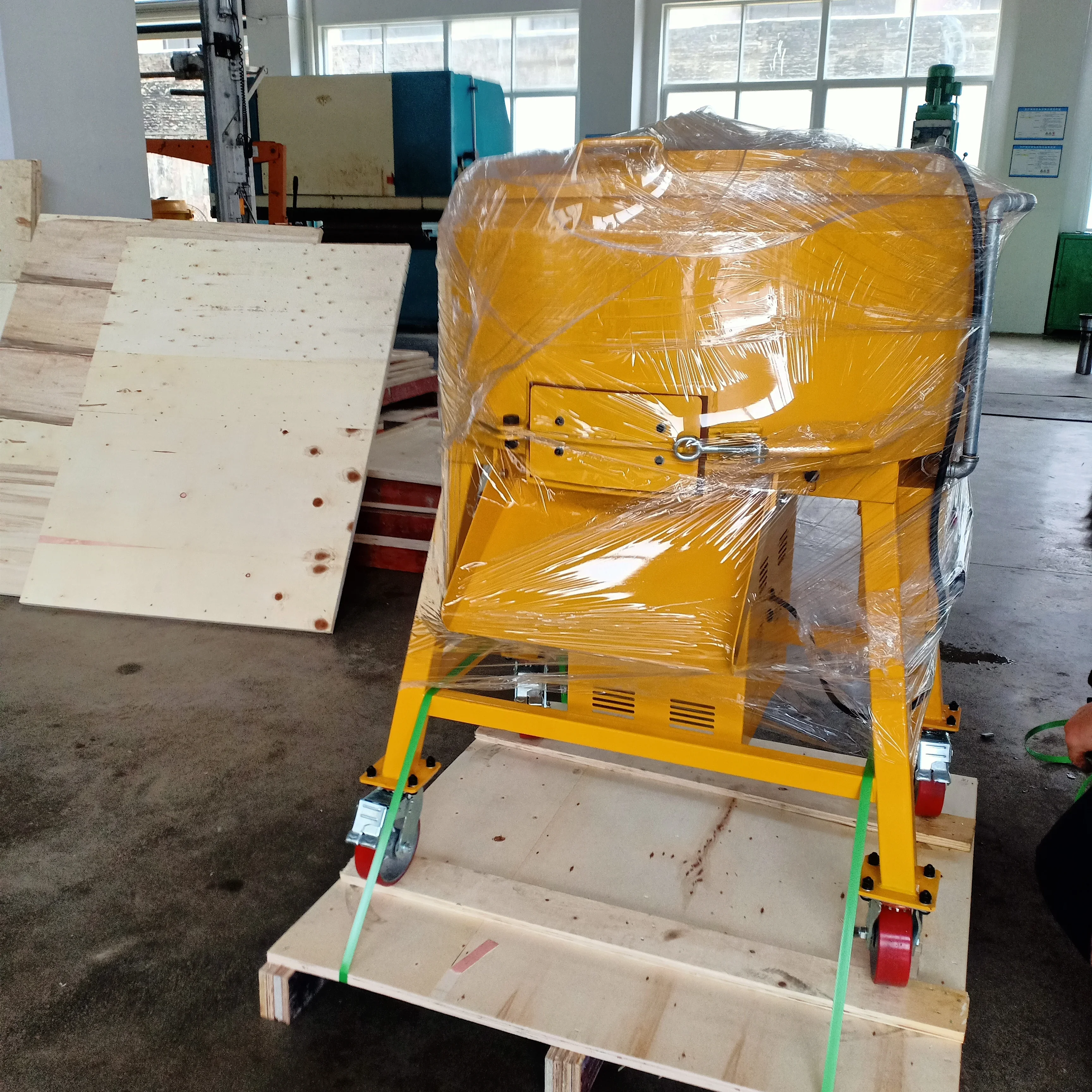 wallgoe uhpc Ultra high performance concrete mixer vertical castable pan mortar mixer