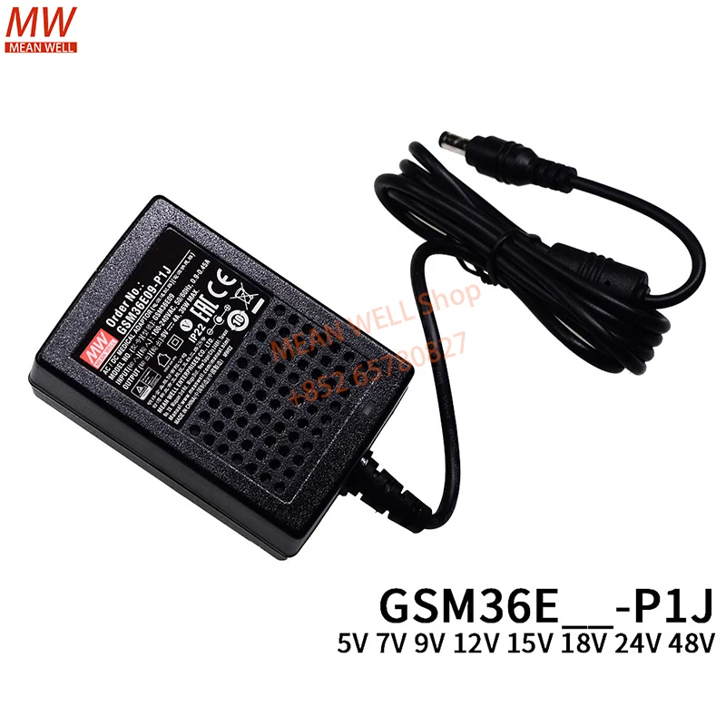 MEAN WELL Power Supply Original 25W AC-DC Reliable Green Medical Adaptor GSM25E05-P1J  GSM25E12-P1J GSM25E24-P1J