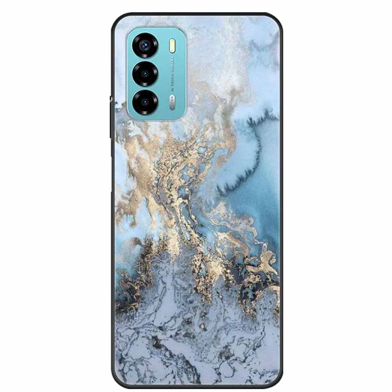 For ZTE Blade V40 Vita Case Lovely Silicone Protective Soft TPU Coque for ZTE Blade V40 Vita Phone Covers V 40 Vita Bumper Shell