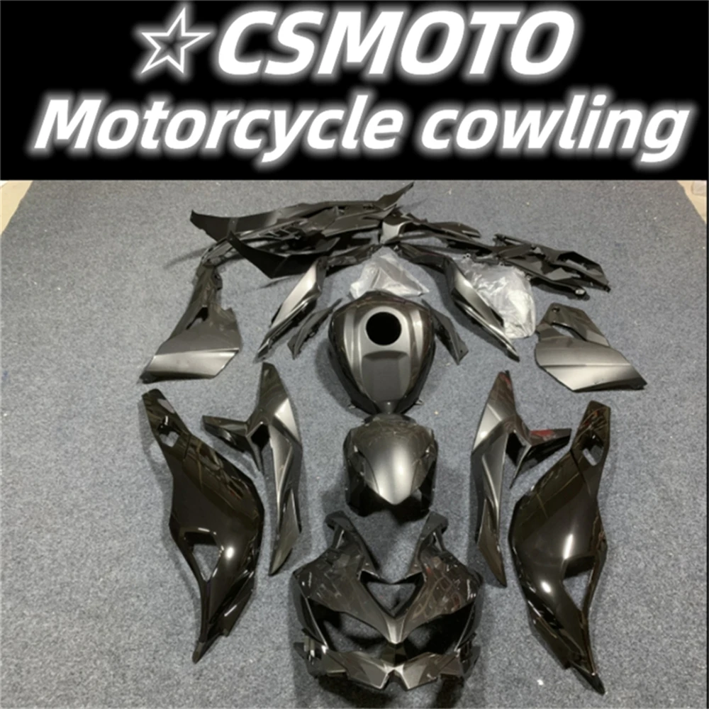 Motorcycle fairing fits ZX-4R 2023 2024 ZX-25R 2019 2020 2021 2022 2023 Fairing body set bright black grey