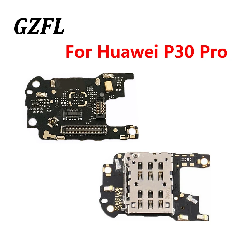 

New For Huawei P30 Pro P30pro Reader Connector Slot Tray Holder Reader Flex Cable Ribbon