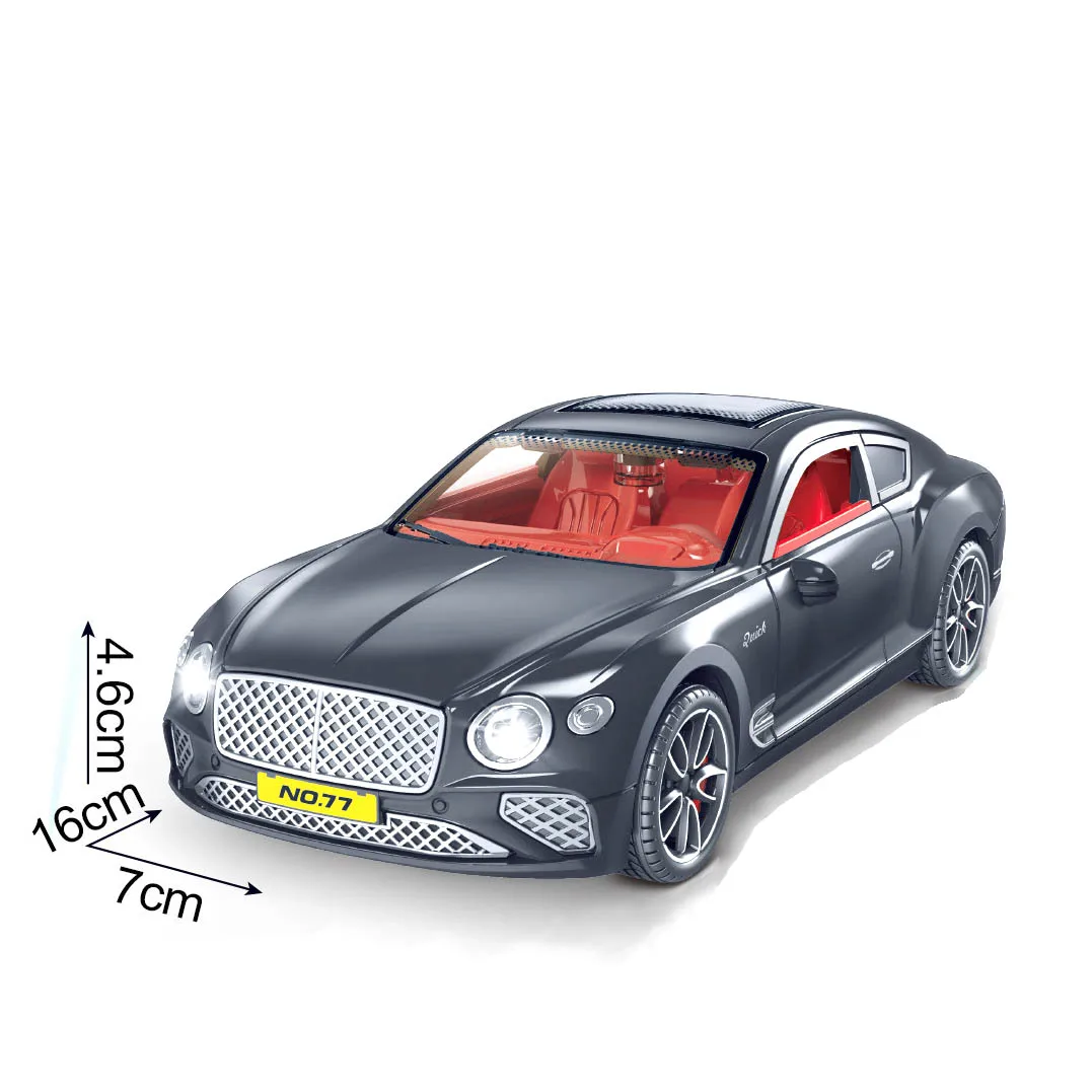 الأطفال الجمود الفاخرة تصميم سيارة لعبة مع أضواء الموسيقى دييكاست سيارة دليل مفتوح الباب نموذج ألعاب سطح المكتب التراجع سيارة الصبي هدية