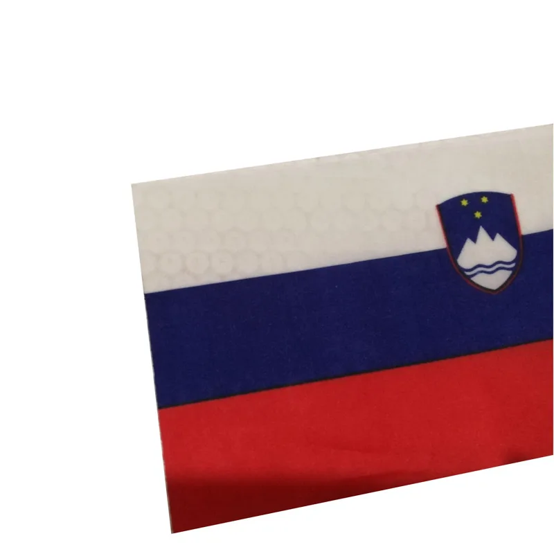 10 Pcs/lot Slovenia Hand Waving Flags 14x21cm Slovenia Flag Wholesale