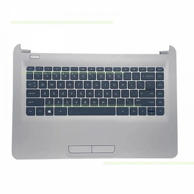 A + подставка для рук серебристая с клавиатурой США для HP 14-AC TPN-L124 L119 14-AF 240 246 340 G4