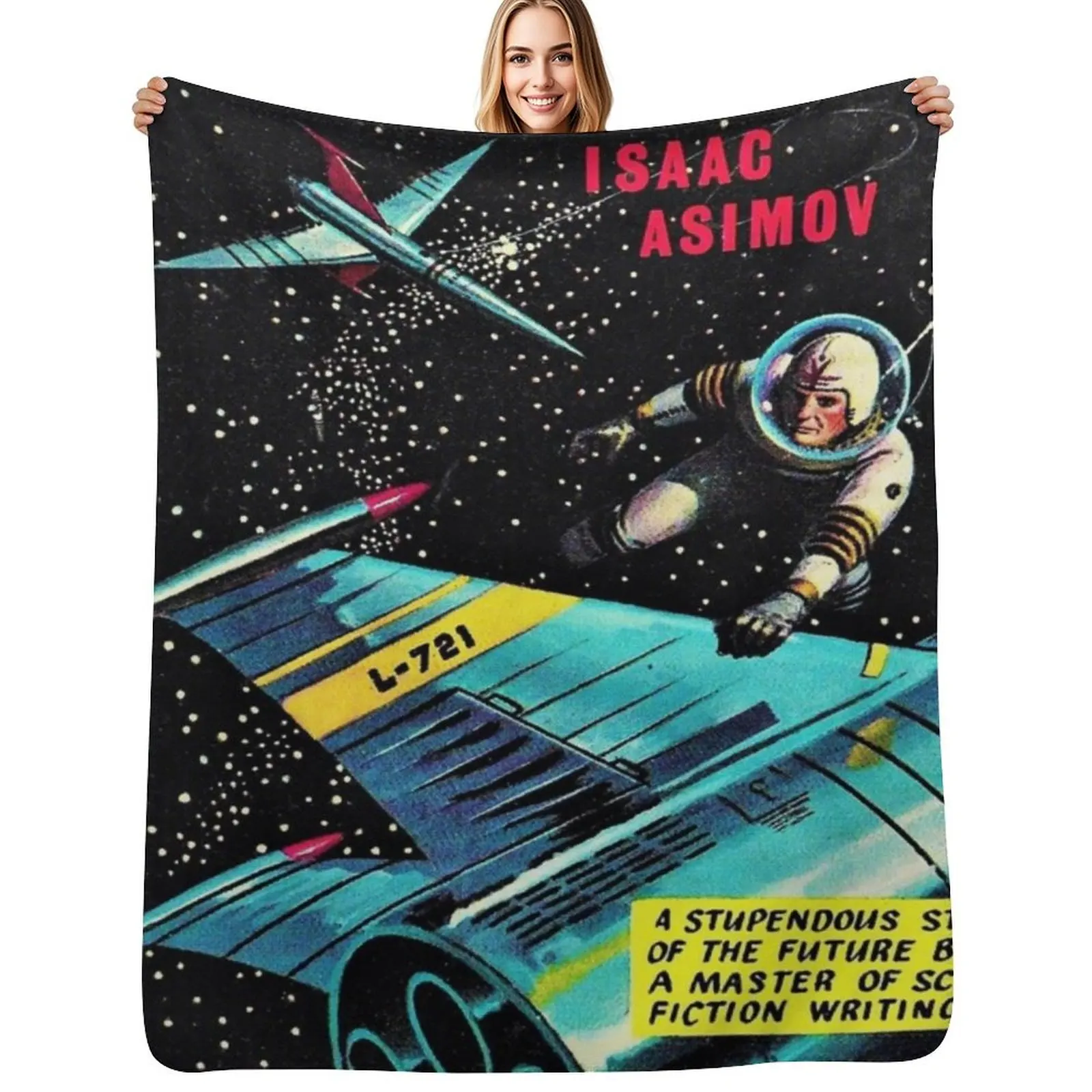 

Second Foundation - Isaac Asimov Throw Blanket Bed linens christmas decoration Soft Beds Cute Plaid Blankets