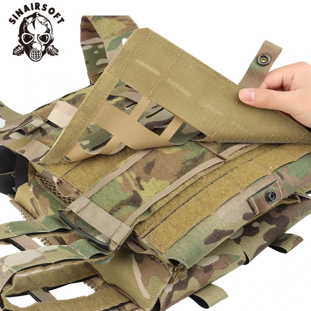 Модульный тактический SPC легкий жилет SD Plate Carrier Laser Cut MOLLE Camo Airsoft Plate Carrier Пейнтбол CS Wargame