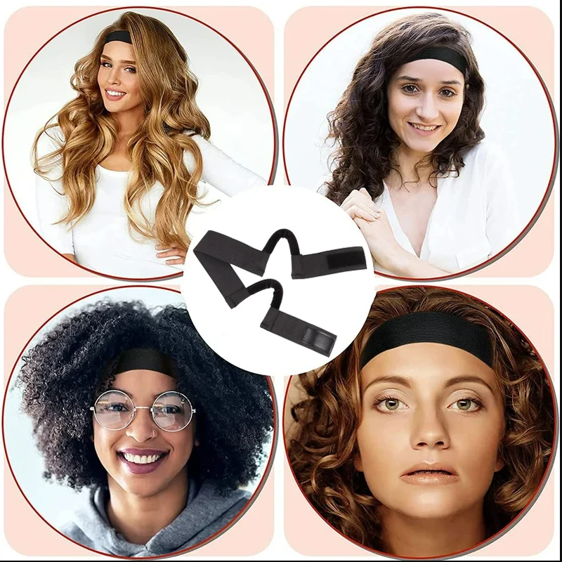 1/2/3 قطعة شريط شعر مستعار مريح من الدانتيل مع شماعة أذن وصل حديثًا شريط شعر مستعار مع شريط حافة من الدانتيل لحماية الأذن