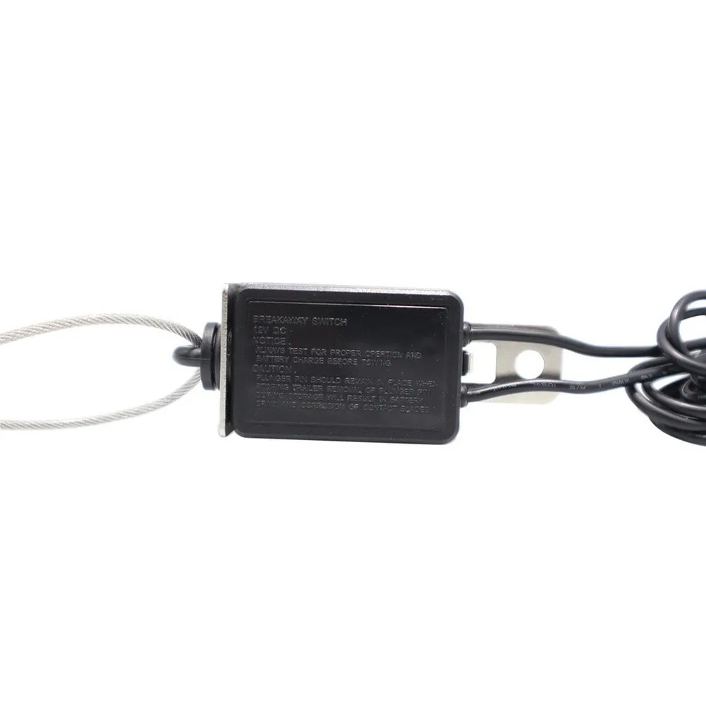 Trailer Safety Breakaway Switch Designed for RV and Trailer Electric Brake Compatibility and Reliable Engagement
