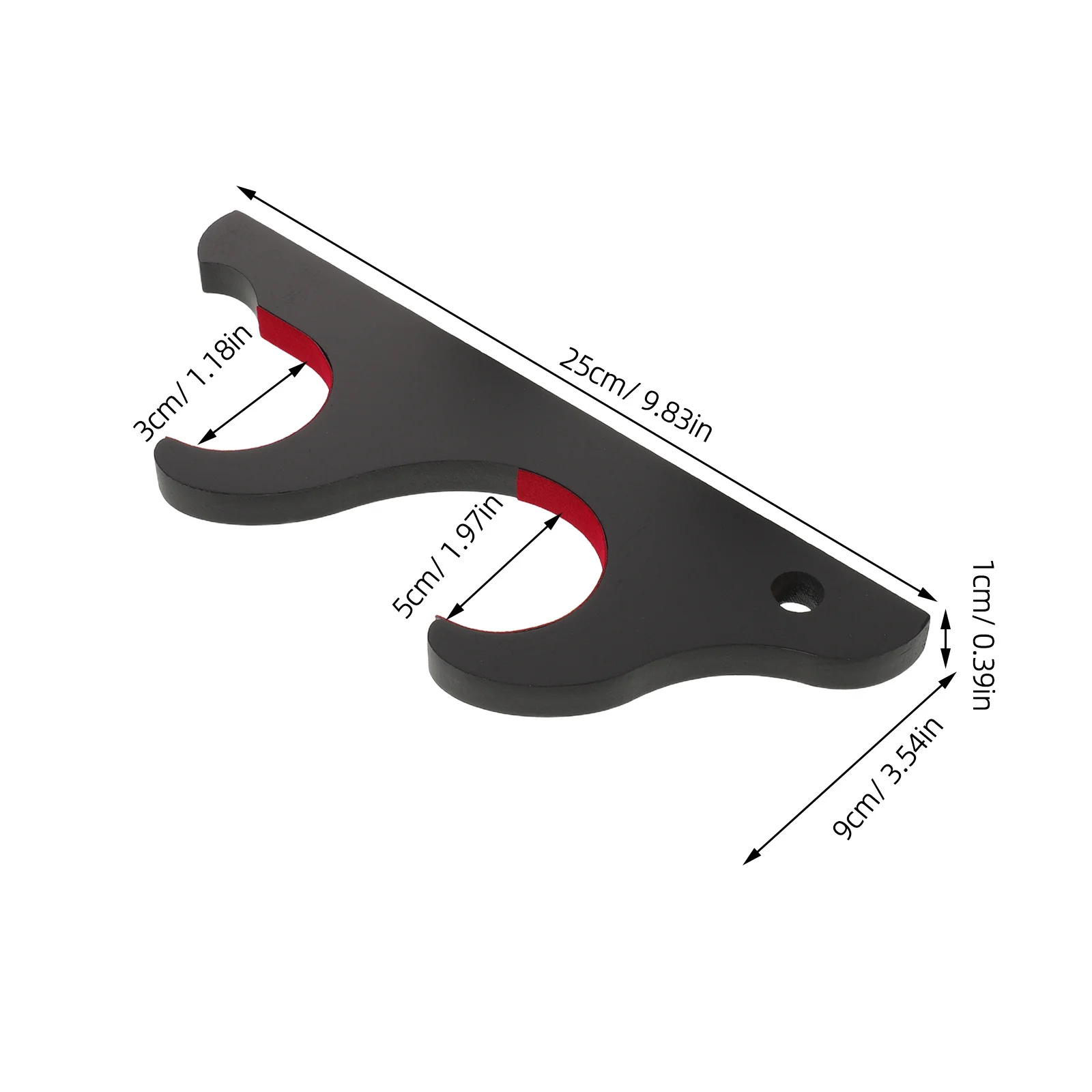 ที่แขวนไม้เบสบอลติดผนัง 2 ชิ้น ชั้นวางโชว์แบบแนวนอน ที่แขวนไม้เบสบอลแบบแข็งแรง สำหรับเก็บของในห้องเล่นเกม