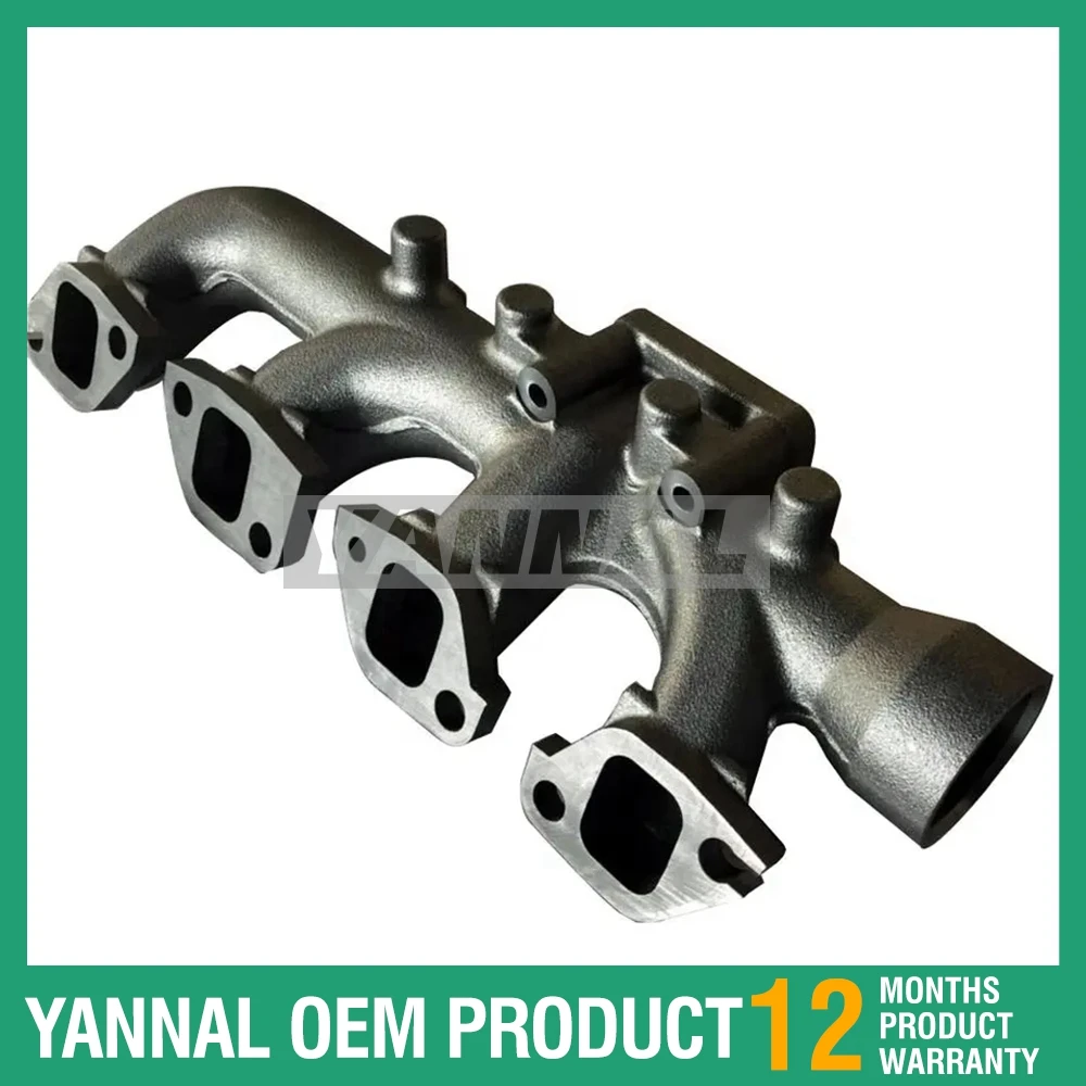 good quality 11414-4480 Exhaust Manifold For Hitachi EX200-1 EX200LC-1 For Isuzu 6BD1 ENGINE