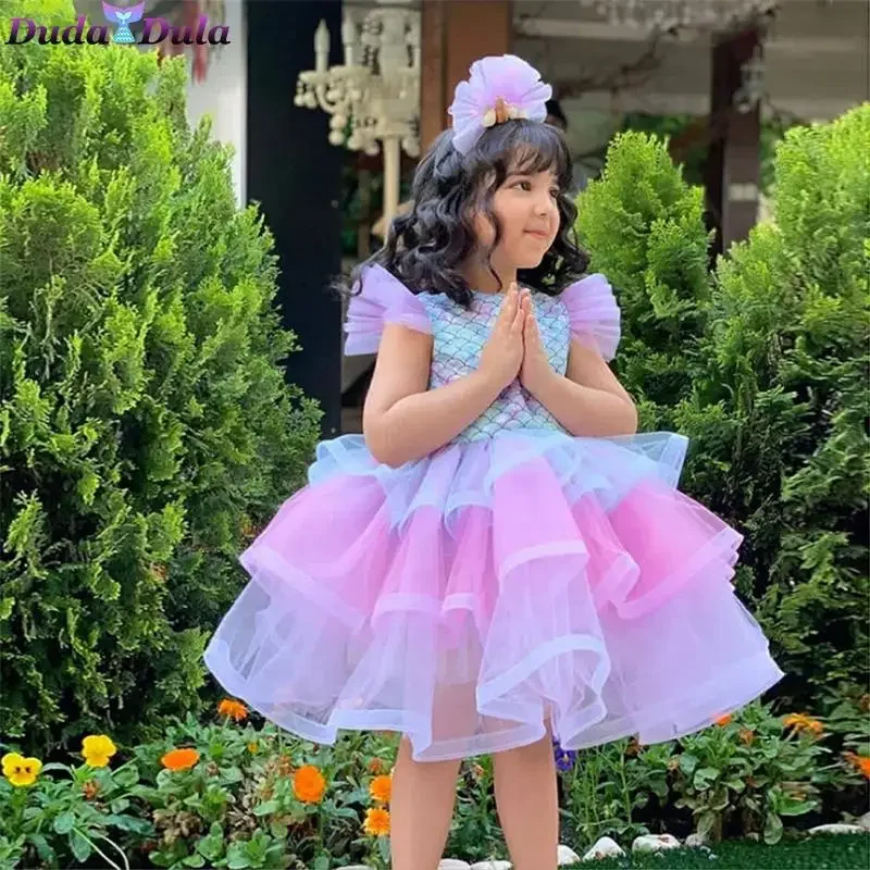 2023 mermaid dress girl Summer tutu dress CHILDREN'S girl princess costume NEW YEAR'S costume for children anime clothes