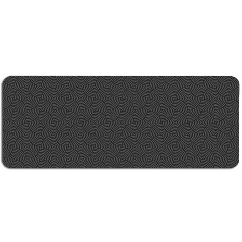 Black Mouse Pad Speed Desk Mat Deep XXL Playmats Mousepad Esports White Gaming Accessories Large Keyboard Rugs for Dedales Gamer