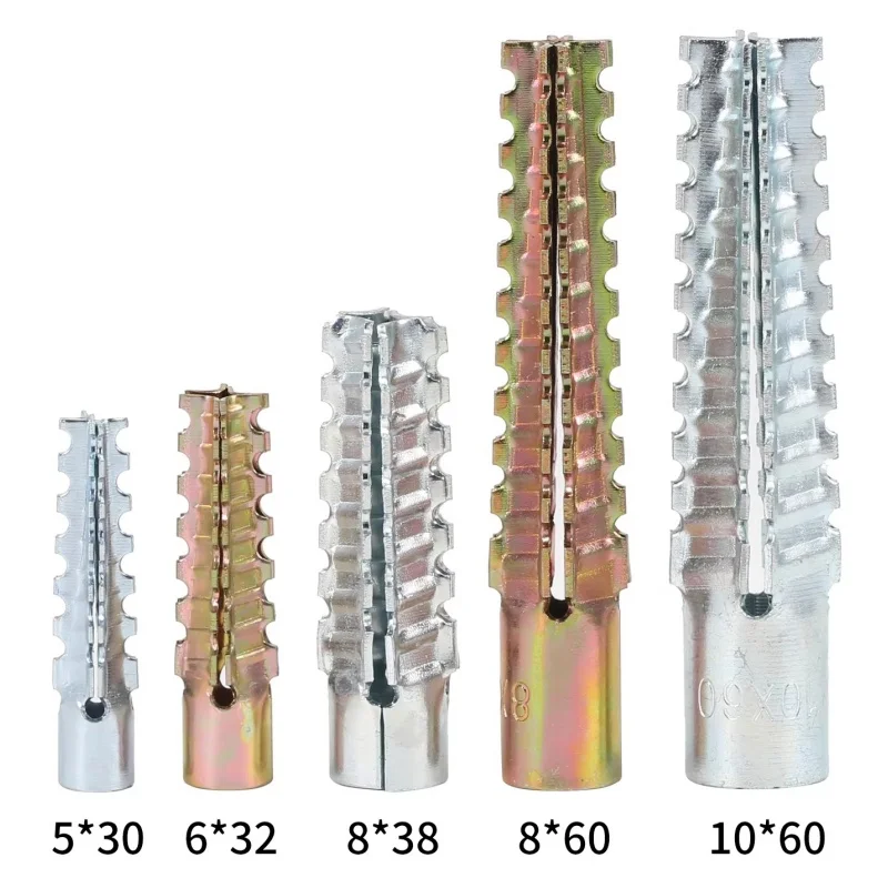 Expansion Pipe for Hollow Walls Tile Tree Shaped Drywall Anchors with Screw Self Tapping Screw Drilling Plug Expansion Bolt