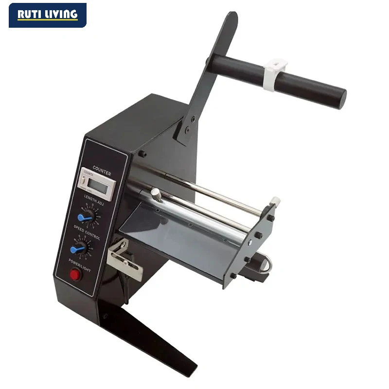 auto-label-dispenser-device-automatic-sticker-separating-machine-al-1150d-counting-function-140mm-label-stripping-machine