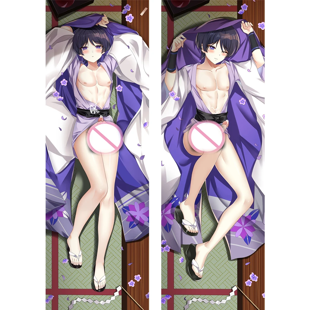 Anime Decor Genshin Impact Wanderer Scaramouche Dakimakura Waifu Pillowcase 2-Side Print Hugging Body Cushion Cover Gifts