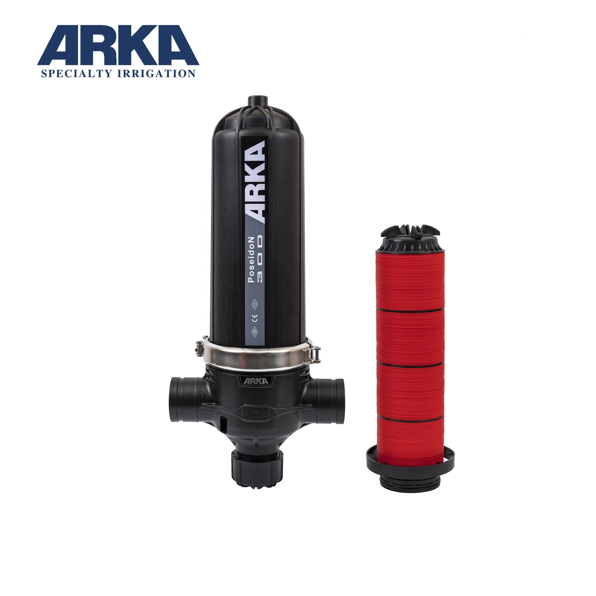 ARTHAS F90TD 2 Inch 3 Inch Black Plastic Hydraulic Irrigation Filter Agriculture Watering Equipment 0.7-4 Bar 50m3/h Powered