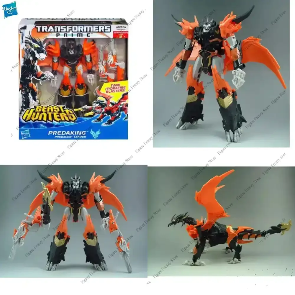 

Special Offer In Stock Original Hasbro Transformers Toy Prime Beast Hunters Predaking Action Figure Mol Toy Gift for Hasbro