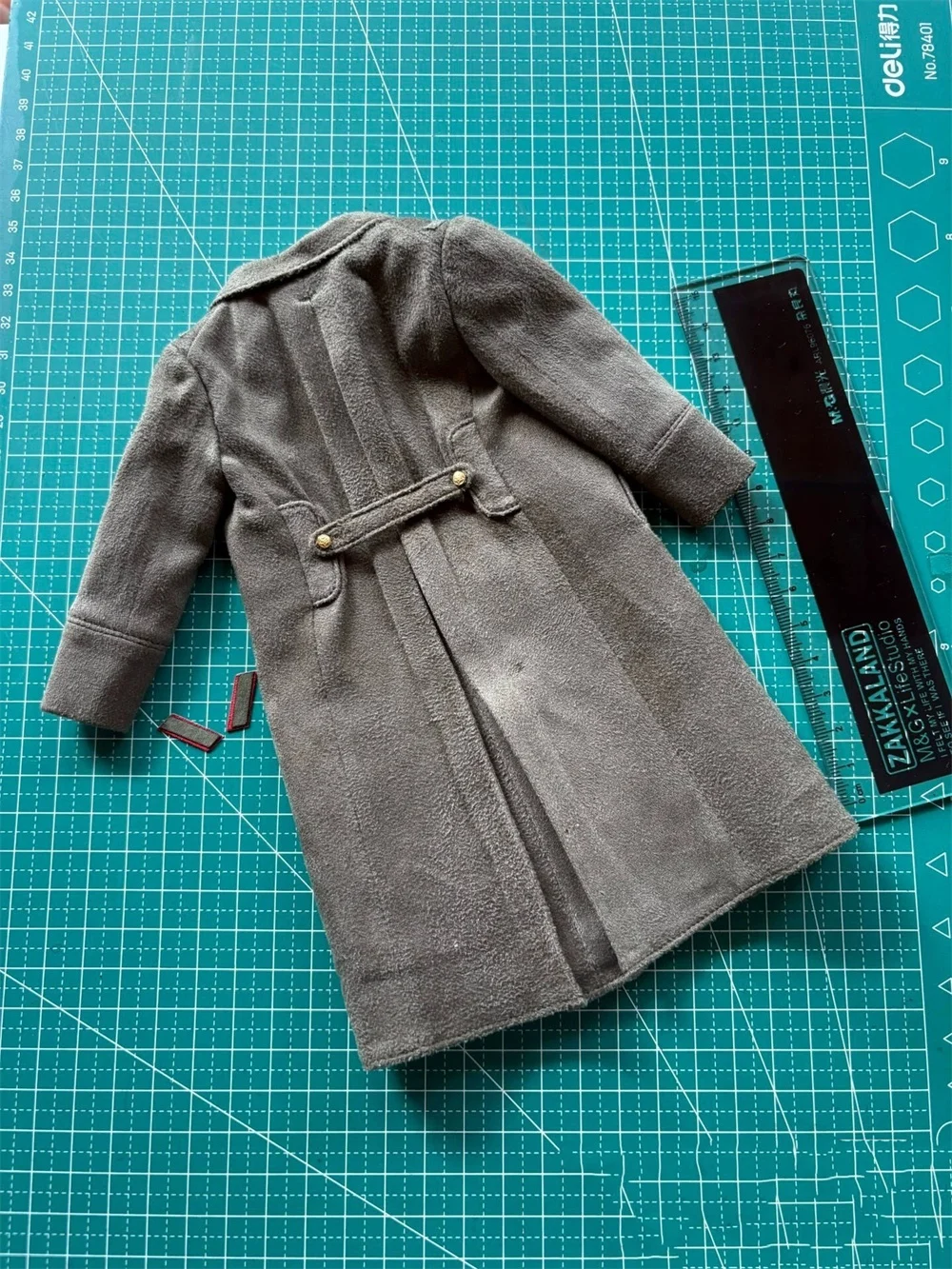 1/6 BGM GIOCATTOLI BGM-005 Soldato Sovietico Bambola Mini Giocattoli Modello Cappotto Lungo Magliette e camicette Borsa a Tracolla Cap Per 12 "Bambola Figura componente Scena