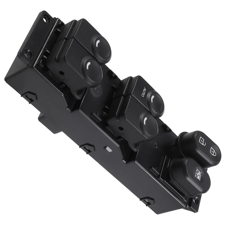 1 قطعة الجانب الأمامي الأيسر للسائق الطاقة الكهربائية الرئيسية نافذة رفع التحكم التبديل 93570-1R211 الأسود ABS لشركة هيونداي أكسنت 2015-2017 #5