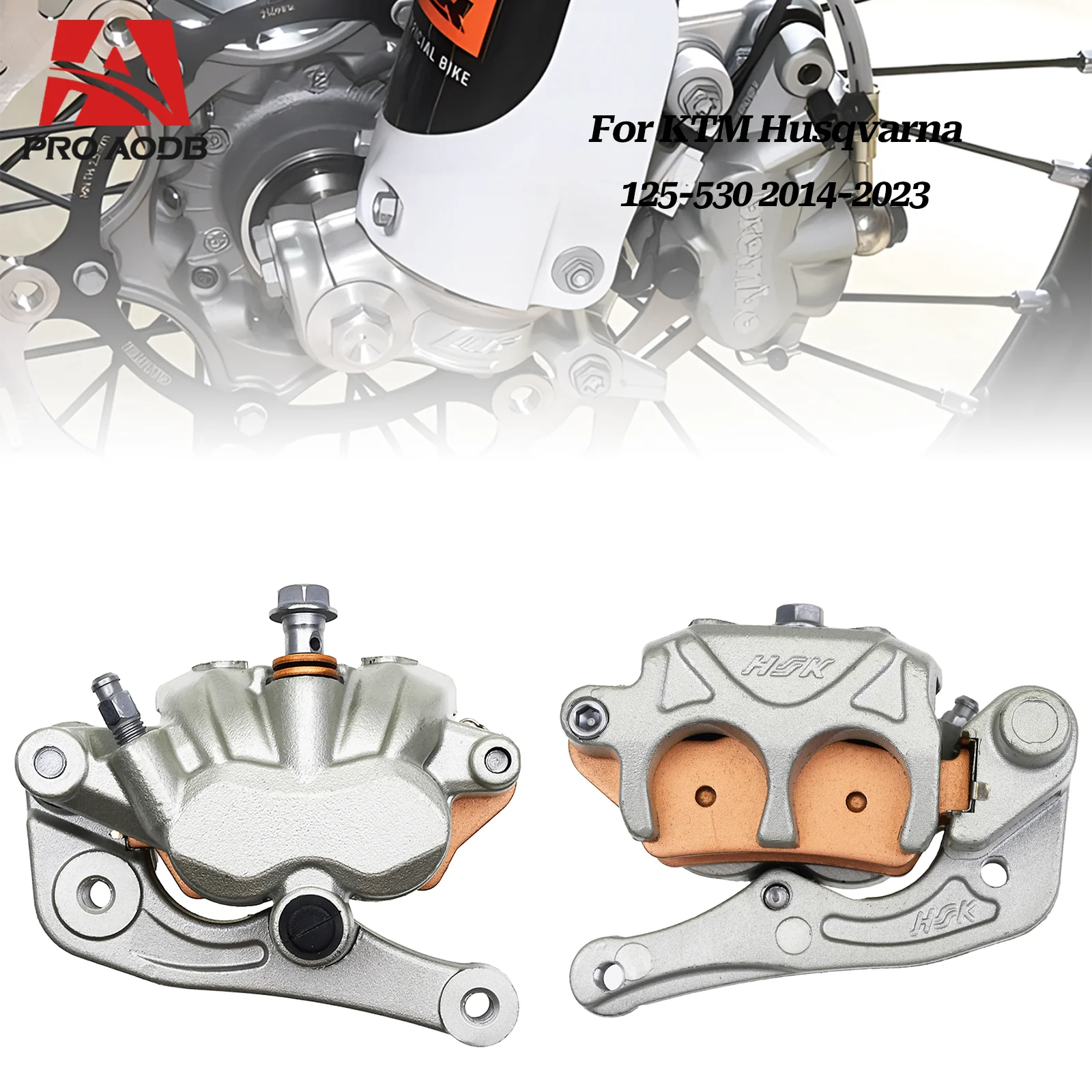 Front Brake Caliper For Husqvarna TC TE FC FE TX FX KTM XC SX SXF EXC XCF EXCF XCW XCFW TPI Sixdays 125 250 300 350 450 500 MOTO