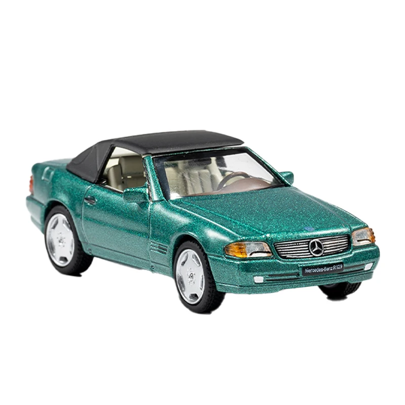 DCT SL500 1:64 Diecast Model Car Luxury Convertible Coupe Vehicle Gift for Teenagers Boys Girls Adults Christmas Gifts