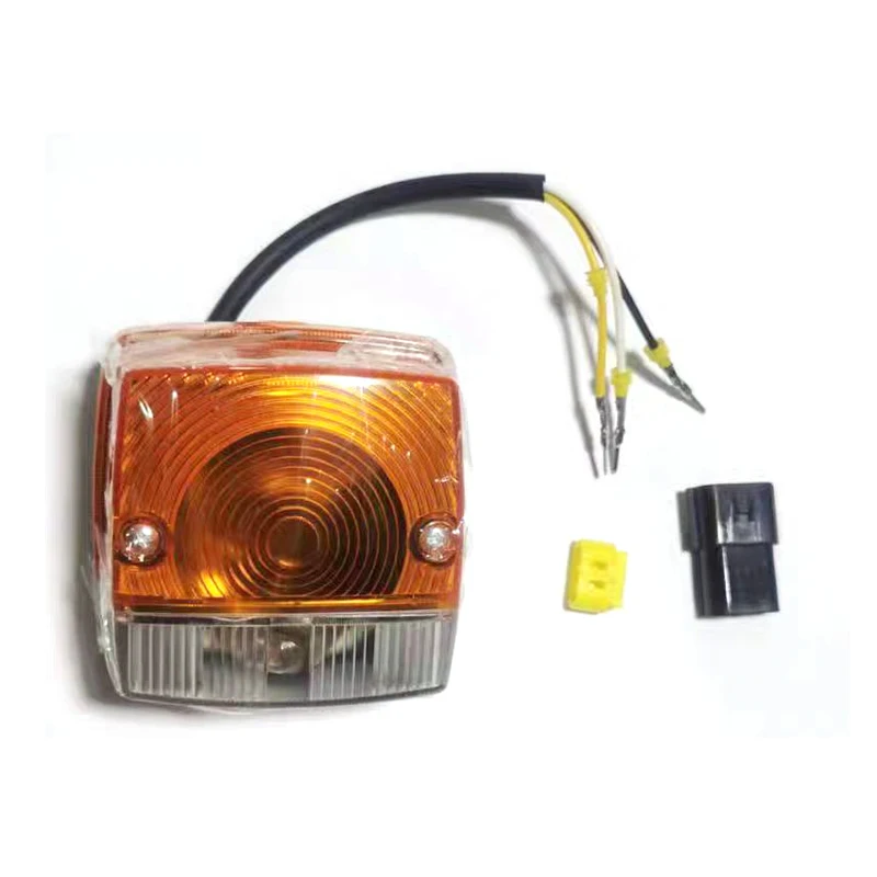 Wheel Excavator Parts Headlight Turning Light Tail Light Shift Switch for Doosan DX for Hyundai R60W 150W  210W-7-9