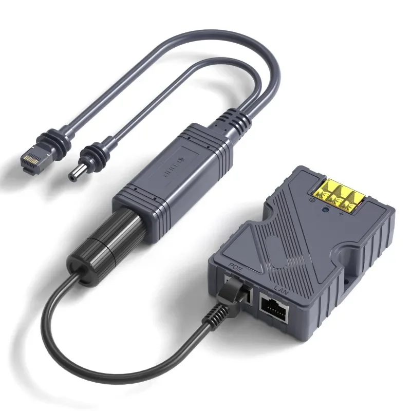 EDUP SK0089 Starlink Mini 150W POE and 100W Isolated Gigabit POE Splitter with DC and RJ45 Interface 1000Mbps for Portable Mini