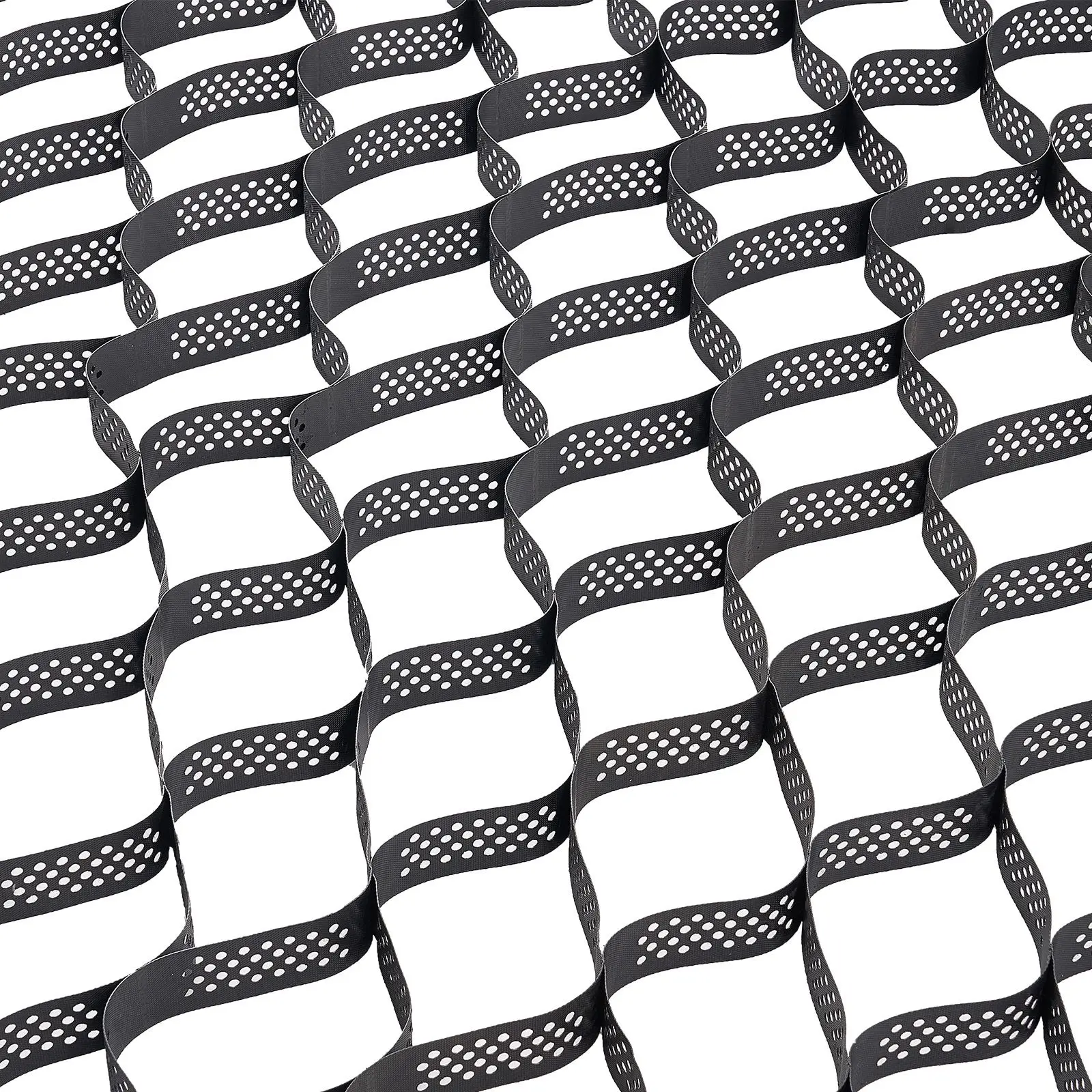 Gravel Grid, 3 Inch Depth, 17.06 x 8.86 FT / 5200 x 2700 mm, 1880 LBS Per Sq ft Grass Ground Retainer, Permeable Geo Grids Drive