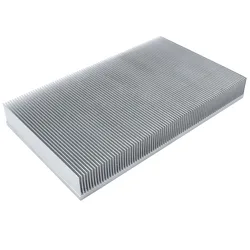 250x150x30mm Aluminum Skiving Fin Heatsink Heat Sink Radiator Cooling for Electronic LED LCD Heat Dissipation