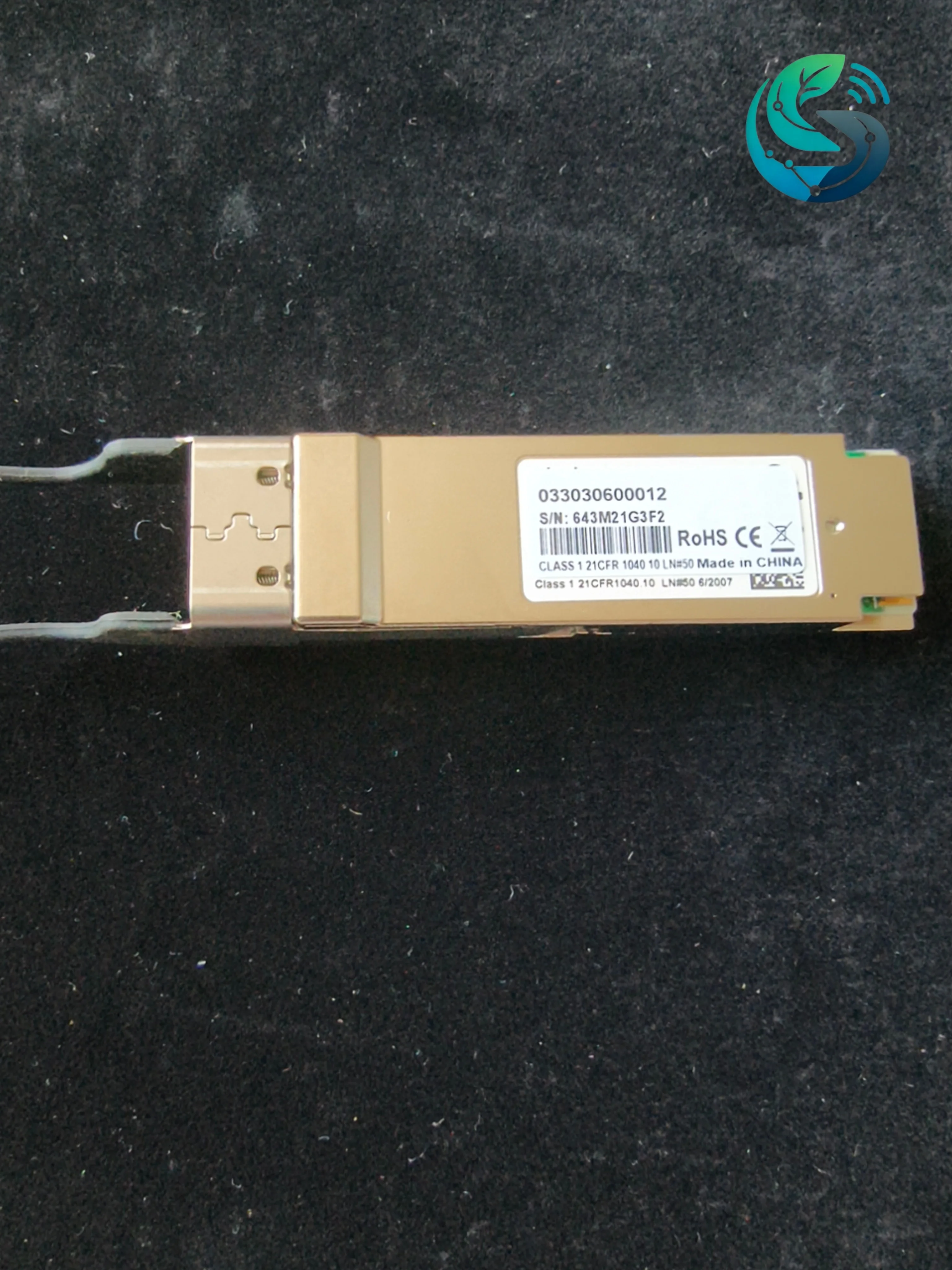 NEW MPO 300M 40G QSFP Transceiver Switch 40gb Zte 300M 033030600012 MM-300M-850-40G-C