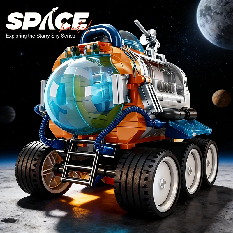 

Конструктор «Космическая ракета», конструктор «Мanned Rover», настольное украшение «Космонавт», детские игрушки, подарок на Рождество и праздники