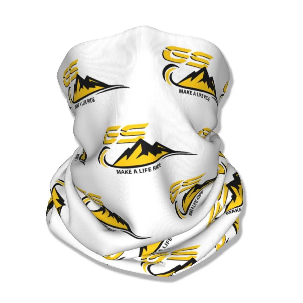 Balaclava Impresso Motocicleta para Homens e Mulheres, Bandana, Gaiter Pescoço, Cachecol, Ciclismo, Equitação, Adulto, Todas as estações, Safari GS, GS, 40 Anos