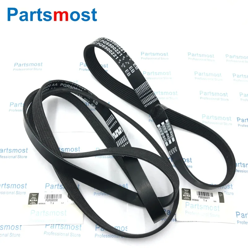 

PRIMARY PQS500201 SECONDARY PQS500221 4.4L V8 PETROL SERPENTINE DRIVE BELT FOR LAND ROVER RANGE ROVER 02-09 LR3 RR SPORT 05-09
