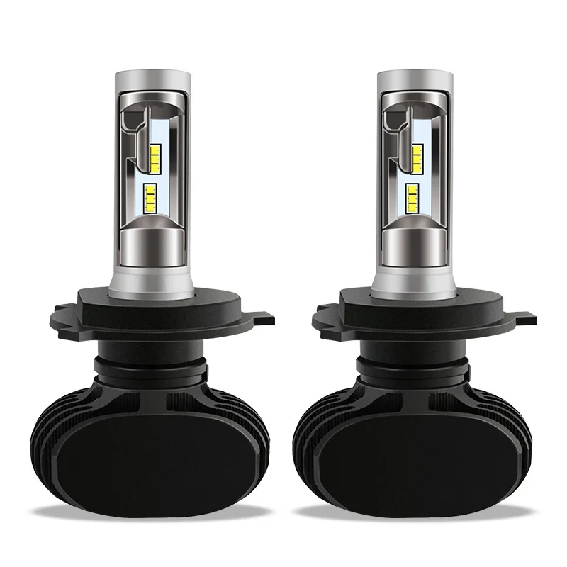 Automotive LED Headlights Integrated With High Low Beam H4 Ultra Bright Modified LED Car Lights Headlights Universally Accessory