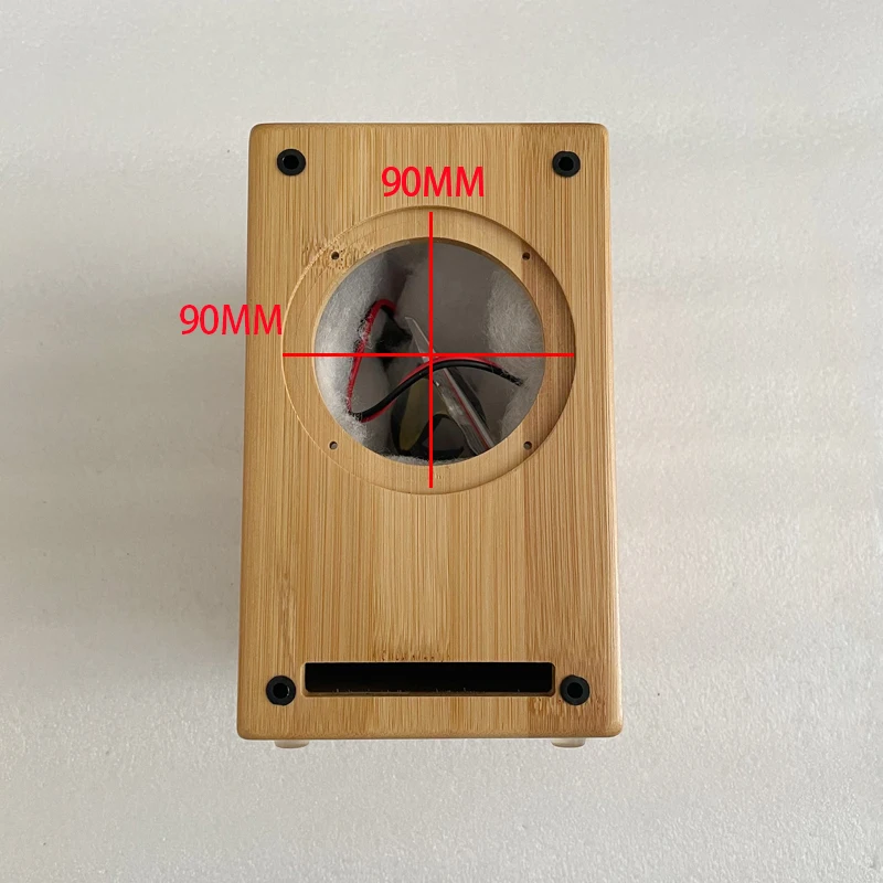 

1pcs 3 Inch Speaker Shell Pine Bamboo Home Audio Full Range Speaker Empty Case House Passive Solid Wood Speaker Shell Solid Wood