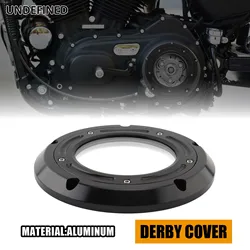 Motorcycle Black Derby Cover For Harley for Harley 99-18 Softail 99-15 Touring Street Glide Electra Glide Road King 99-17 Dyna