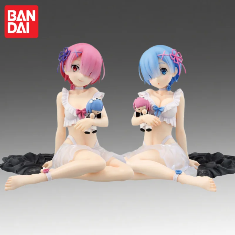 

In Stock Bandai Original Ichiban Kuji Re Life In A Different World From Zero Rem Ram Action Figure Model Doll Brand New Boxed