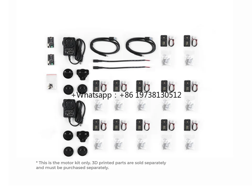 LeRobot SO-ARM101 Pro Kit Low-Cost AI Arm Servo Motor Android Operating System OLED Display Plastic for LeRobot view 4
