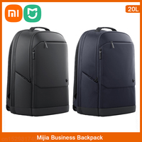 Xiaomi Mijia Business Backpack 20L Large Capacity Laptop Computer Bag Commuter Travel Fashion Sport Side Pocket For Umbrella Cup
