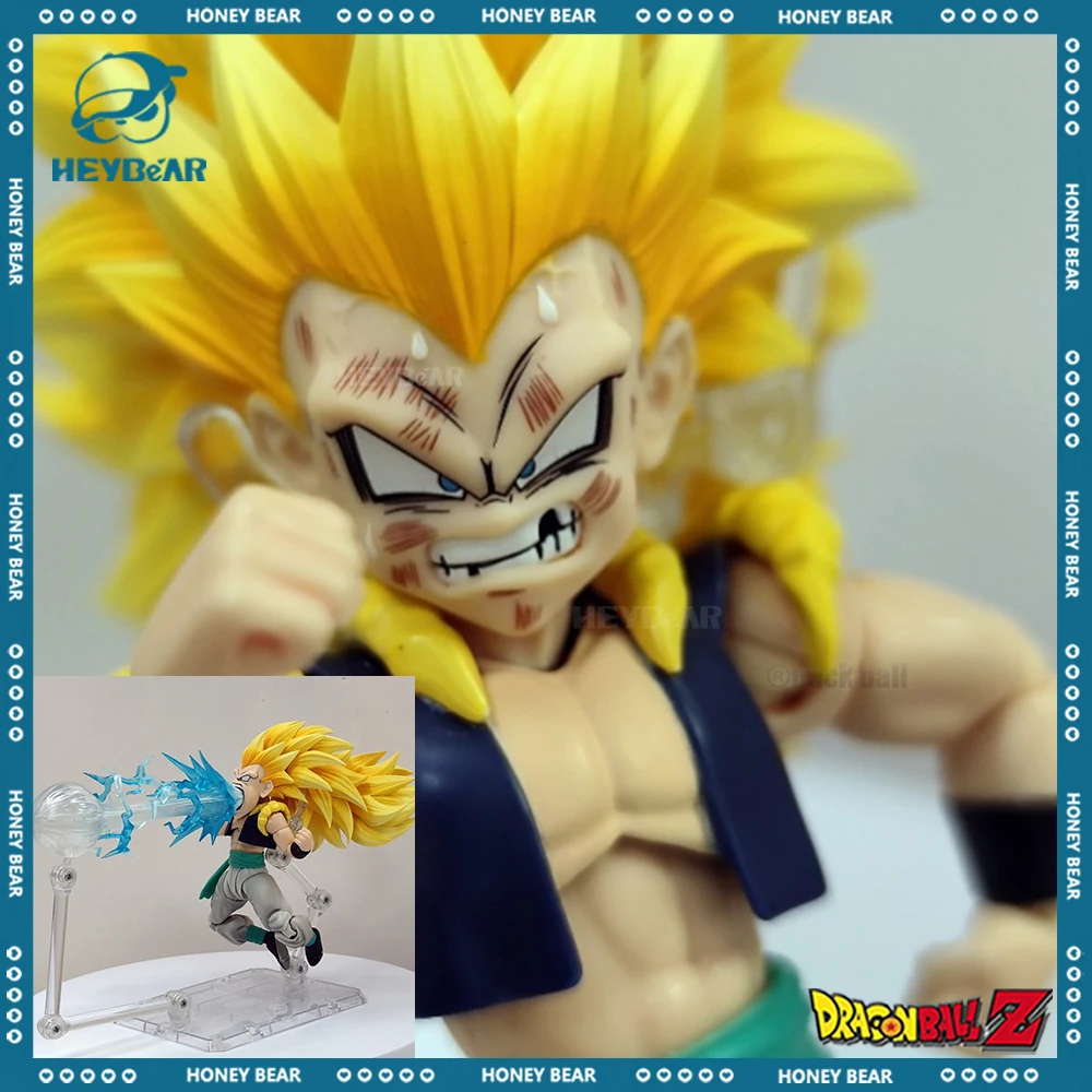 Dragon Ball Anime Figure Gotenks Figurine Head Accessory Kit Figures Replaceable Model Doll Collect Ornament Toys Birthday Gifts