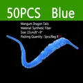 22CM 50pcs Blue