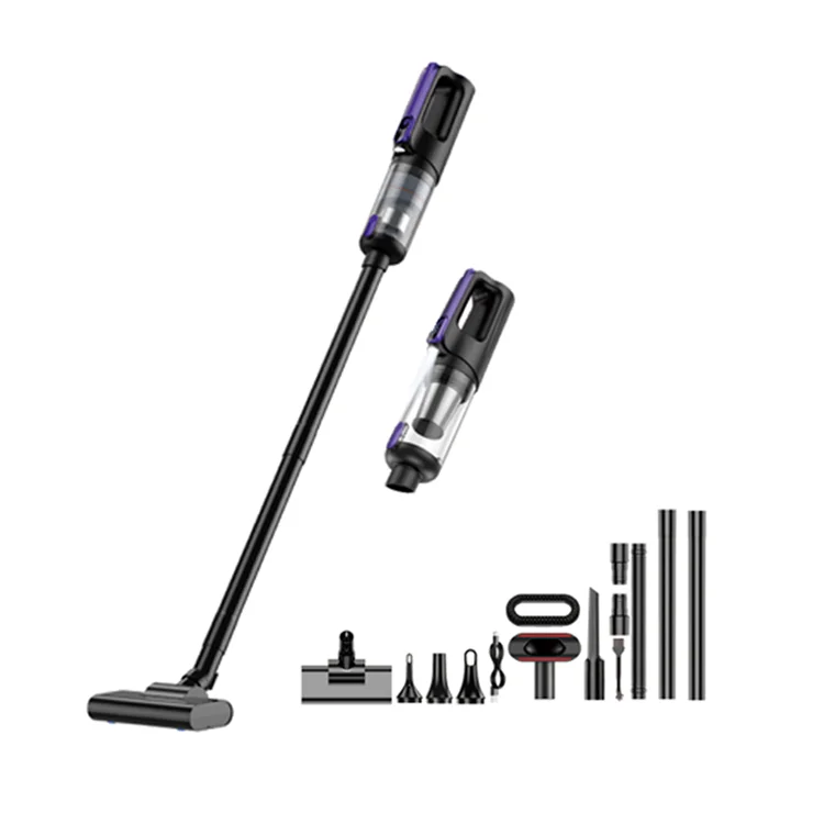 

3in1 Household 17000Pa Brushless Fast Charging Upright Handheld Vacuum Cleaner with Air Duster Function