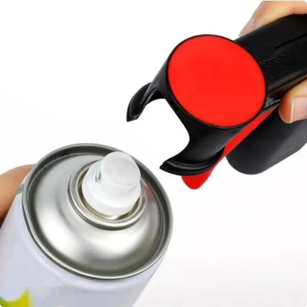 DIY Paint Spray Gun Adapter Grip Accessories Durable Reusable Plastic Helper Handle Surface Repair Polishing Sprayer Hand Tools