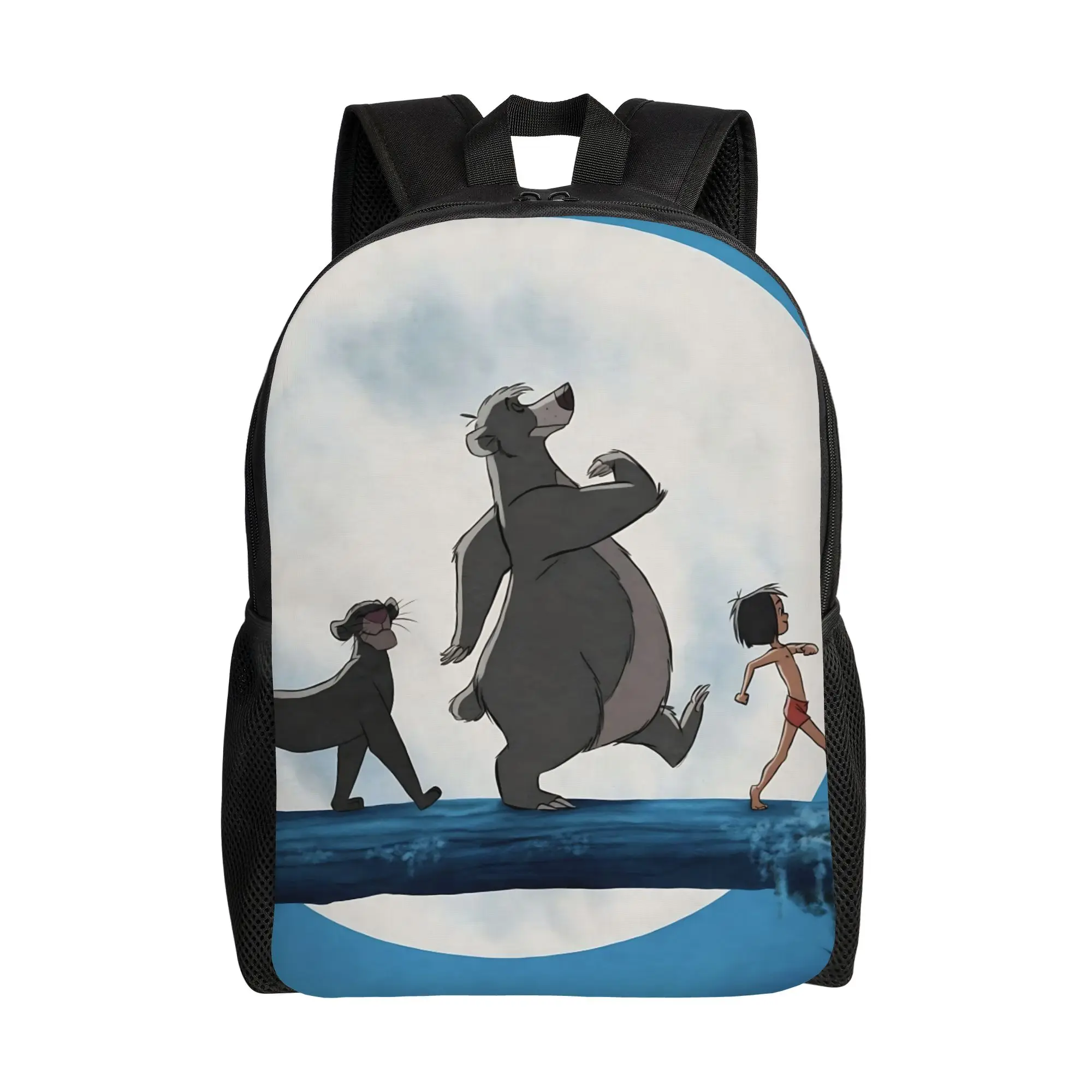 

1Piece Backpack Moon New School Year Daypack Camping The Jungle Book Birthday New Term Starts