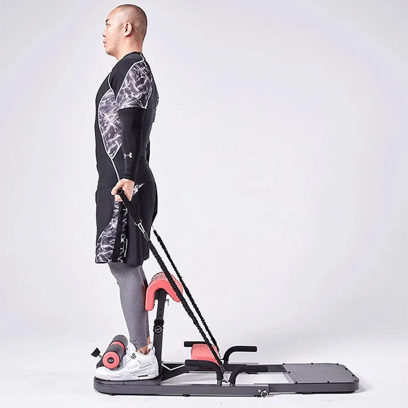 Multi-Functional Deep Squat Machine, Thrust Buttocks Squat Assist Trainer, Glutes Workout Station Leg Exercise Machine