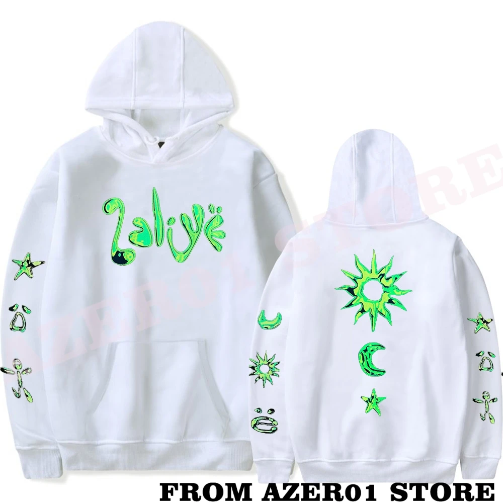 Yeat 2alive Green Tour Merch Hoodies Winter Men/Women Hooded Sweet Streetwear Long Sleeve Logo Sweatshirt