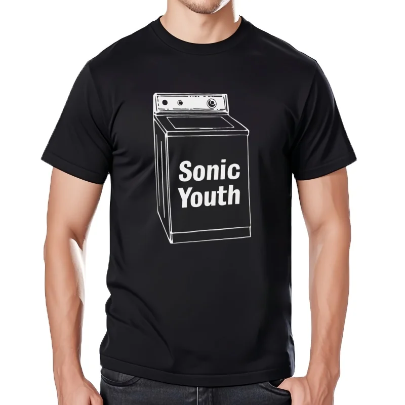 Sonic jeunesse 2024 mode t-shirt court imprimé t-shirt drôle hommes hauts TMM1572