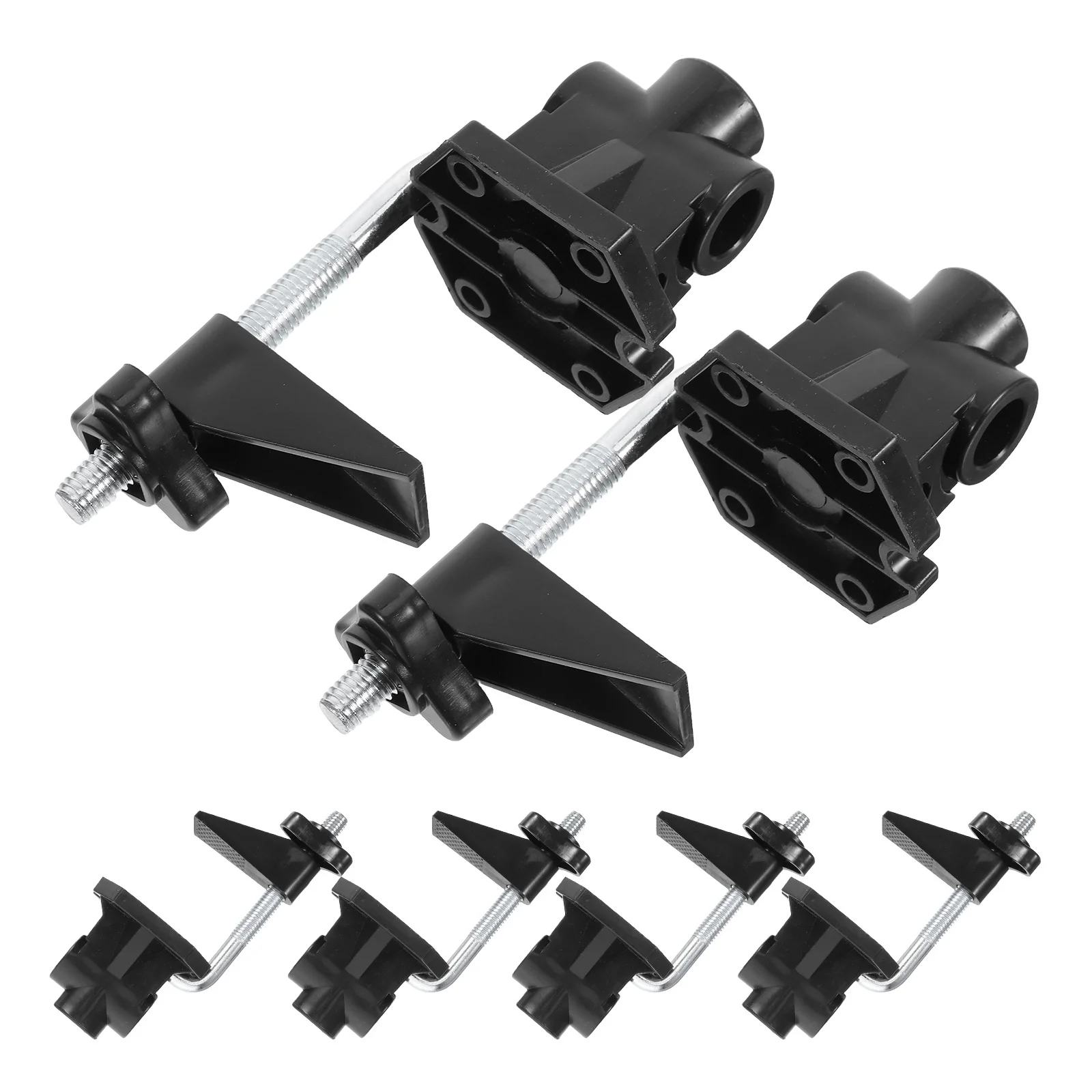 

6Pcs Desk Lamp Clamp Metal Mount Holder Table Swing Arm Drafting Light Clip Bracket for Desktop Work Study Clip on Desk Lamp