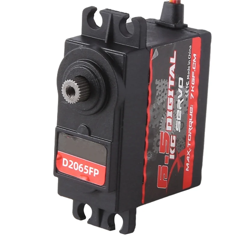 ABJF-2X 6.5KG Servo Digital MG-995 MG996 Servo Semua Perlengkapan Logam untuk JR Mobil RC Model Helikopter Perahu DIY