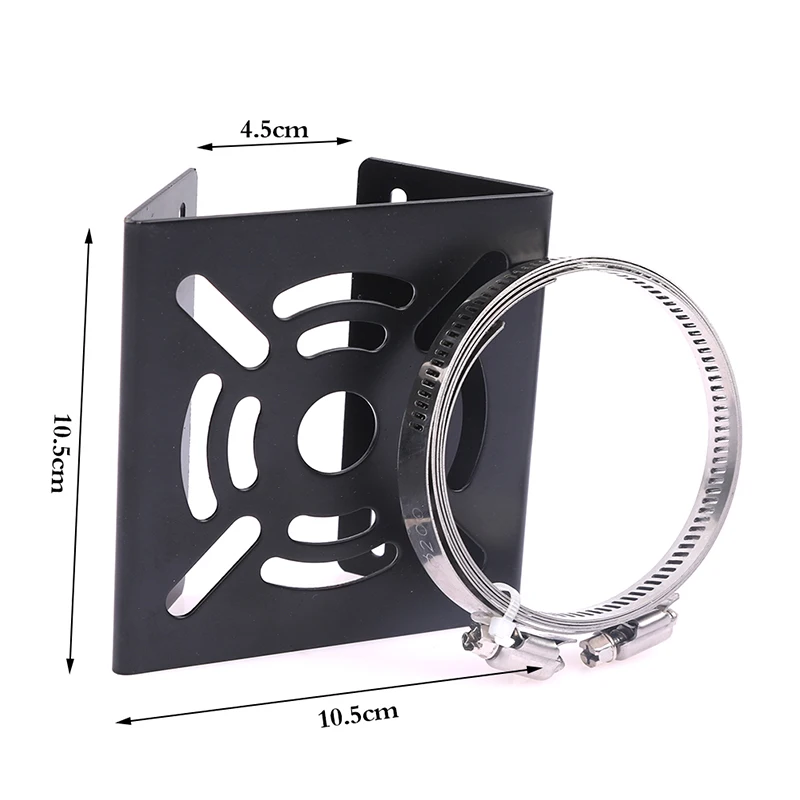 Street Light Pole Mount Holder Small Universal Joint Pole Column Holding Monitoring Bracket Camcorder Back Stand Iron Hoop Plate
